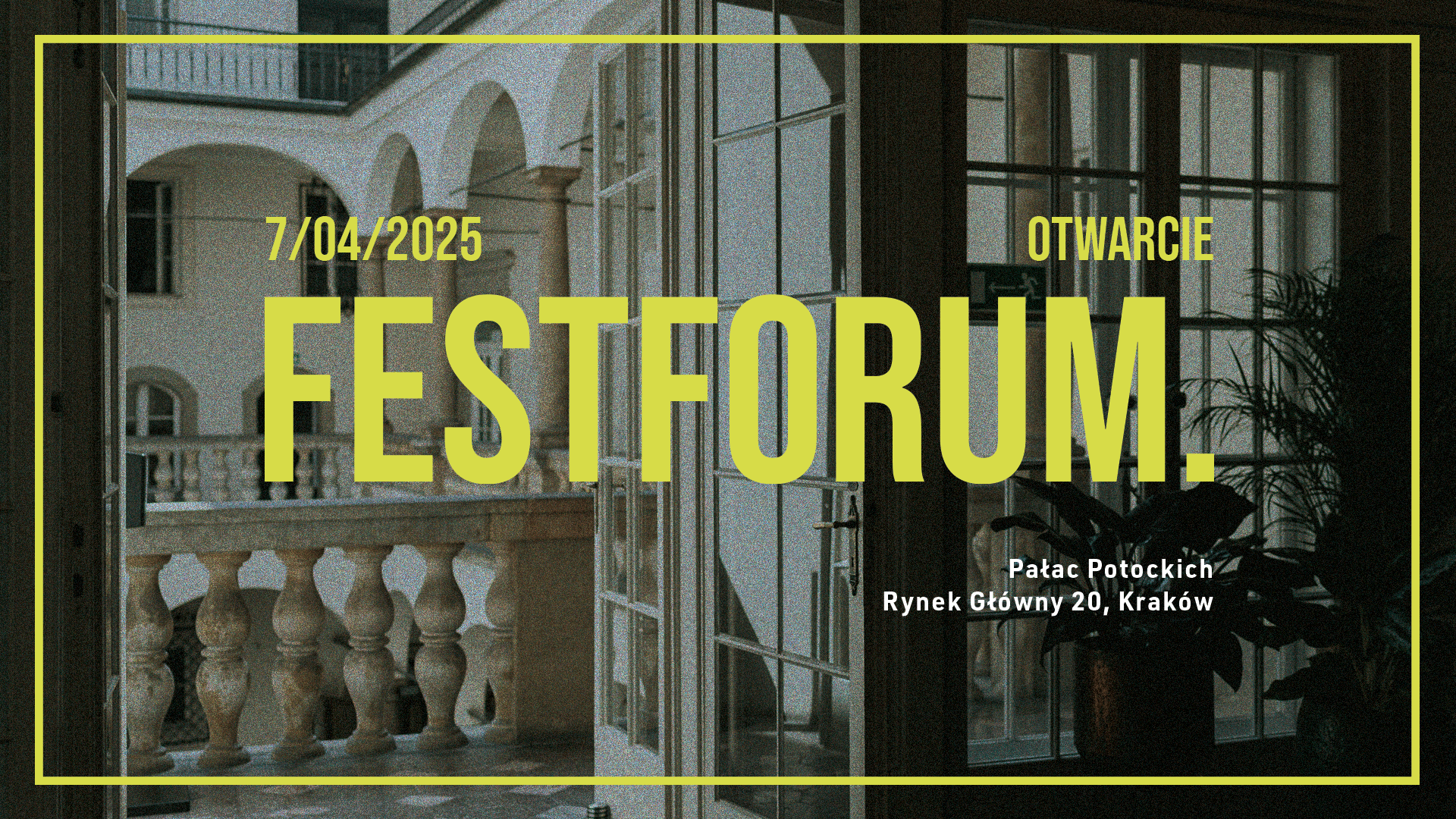 Forum Festiwali FEST FORUM. Otwarcie dialogu o przyszłości festiwali w Polsce